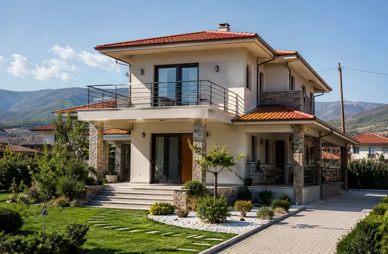 Modern house property preview